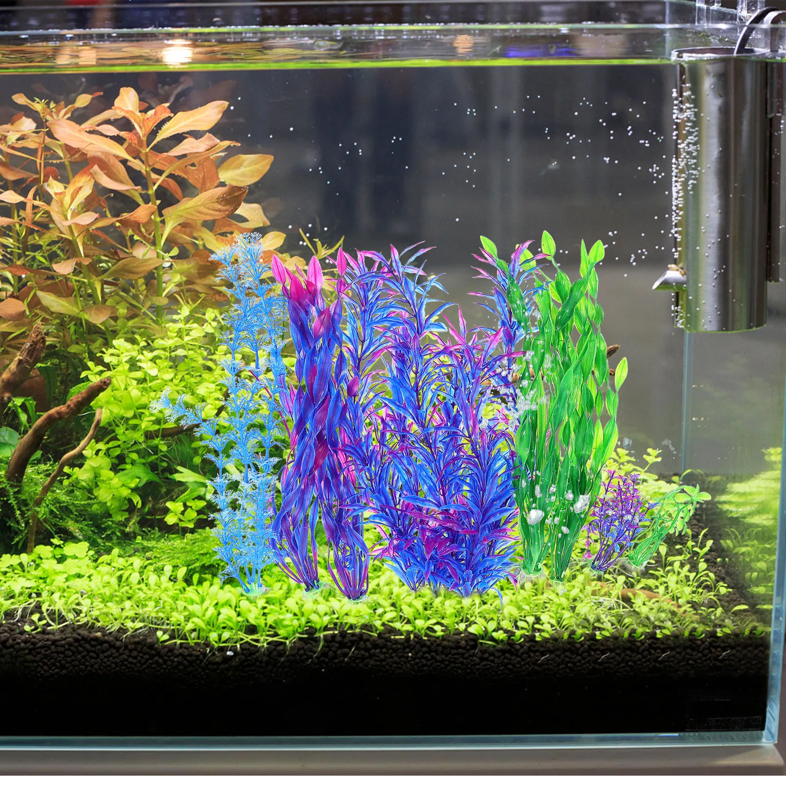 8Pcs Simulation Seaweed Set Aquarium Decor Resin Seaweeds Delicate Adornment Natural Style Fish Tank Ornament Aquarium Grass
8Pcs Simulation Seaweed Set Aquarium Decor Resin Seaweeds Delicate Adornment Natural Style Fish Tank Ornament Aquarium Grass