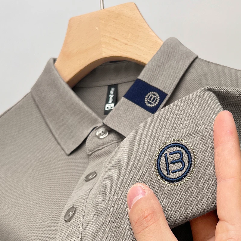 Luxury Brand Men's Polo Shirt Quality Letter Print Short Sleeve Summer Fashion Lapel T-Shirt Business Classic Trend Menswear Top
Luxury Brand Men's Polo Shirt Quality Letter Print Short Sleeve Summer Fashion Lapel T-Shirt Business Classic Trend Menswear Top