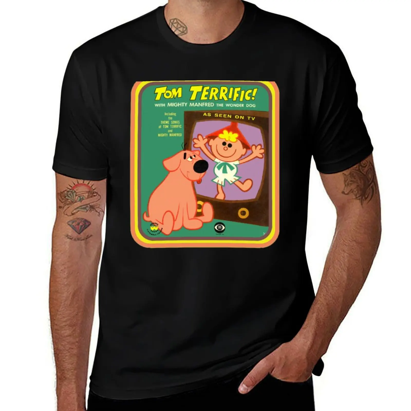 Dog Tom Terrific! T-Shirt Independence Day Short Sleeve T-Shirt
Dog Tom Terrific! T-Shirt Independence Day Short Sleeve T-Shirt