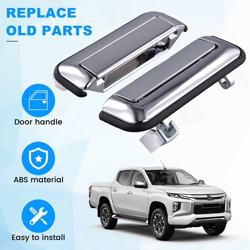 2 шт. левая и правая внешняя ручка двери для Mitsubishi L200 2015-2018 MB 421497 ,MB 144539 ,MB 421498 ,MB 144540
2 шт. левая и правая внешняя ручка двери для Mitsubishi L200 2015-2018 MB 421497 ,MB 144539 ,MB 421498 ,MB 144540