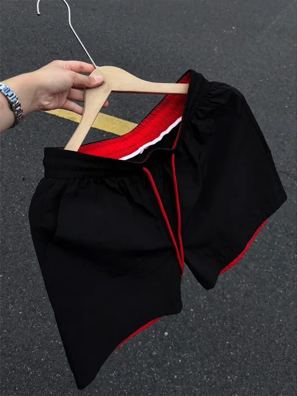 Quick Dry Ice Silk Shorts Men's Summer Thin Sporty Casual Running Basketball Fourths Loose Fit Elastic Waist Daily Wear
Quick Dry Ice Silk Shorts Men's Summer Thin Sporty Casual Running Basketball Fourths Loose Fit Elastic Waist Daily Wear