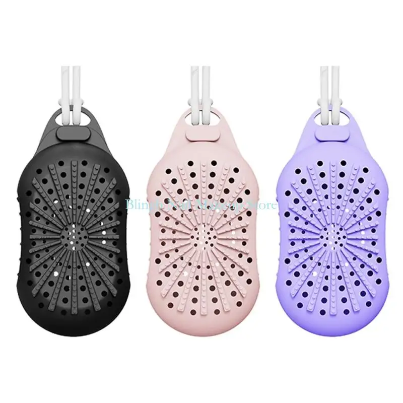 28TA Double Textured Silicone Soap Scrubber Exfoliating Holder With Quick Dry Design
28TA Double Textured Silicone Soap Scrubber Exfoliating Holder With Quick Dry Design