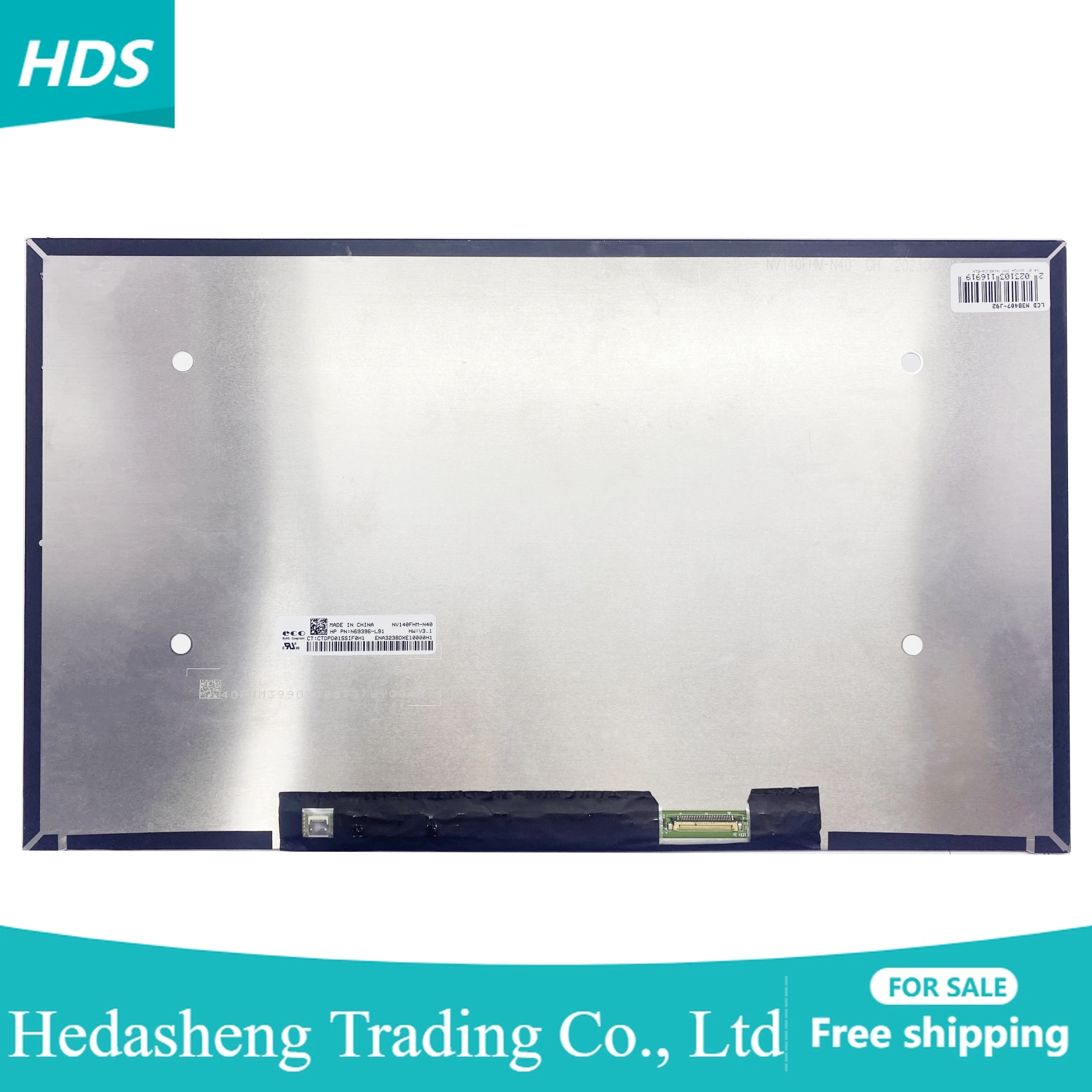 NV140FHM-N40 IPS 30Pins FHD 1920x1080 Display Panel Matrix Replacement Slim LED LCD Screen New 14.0"inch
NV140FHM-N40 IPS 30Pins FHD 1920x1080 Display Panel Matrix Replacement Slim LED LCD Screen New 14.0"inch