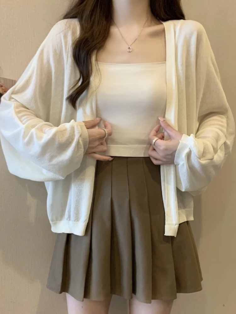Lightweight Ice Silk Knitted Sun Protection Open Cardigan Summer plus Size Women's Outerwear Shoulder Shawl Air Conditioner S...
Lightweight Ice Silk Knitted Sun Protection Open Cardigan Summer plus Size Women's Outerwear Shoulder Shawl Air Conditioner S...