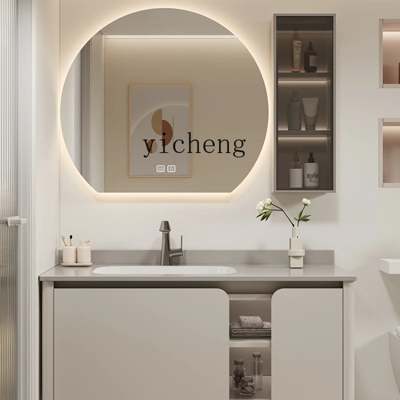 XC Bathroom Cabinet Combination Stone Plate Ceramic Seamless Basin Wash Basin Simple Modern Bathroom Cabinet Washstand
XC Bathroom Cabinet Combination Stone Plate Ceramic Seamless Basin Wash Basin Simple Modern Bathroom Cabinet Washstand