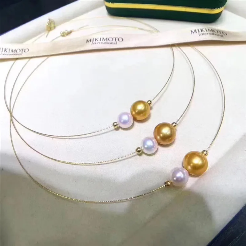 new design 8-11mm akoya white gold pearl pendant necklace 925 sterling silver pearl necklace jewelry vintage
new design 8-11mm akoya white gold pearl pendant necklace 925 sterling silver pearl necklace jewelry vintage