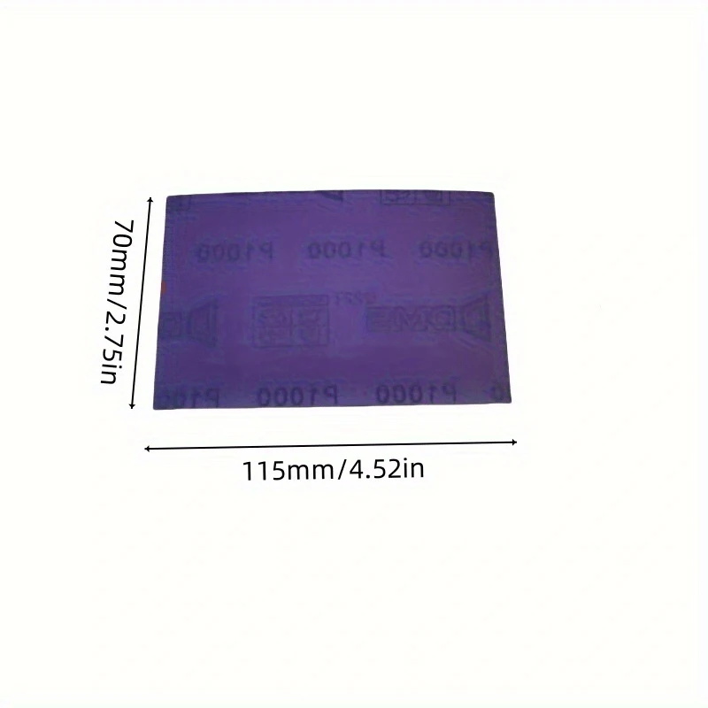 3Sheet sandpaper set P800/1000/1200/1500/2000 Car sandpaper,Fine grain, wear-resistant, precise,Suitable for car restoration and
3Sheet sandpaper set P800/1000/1200/1500/2000 Car sandpaper,Fine grain, wear-resistant, precise,Suitable for car restoration and