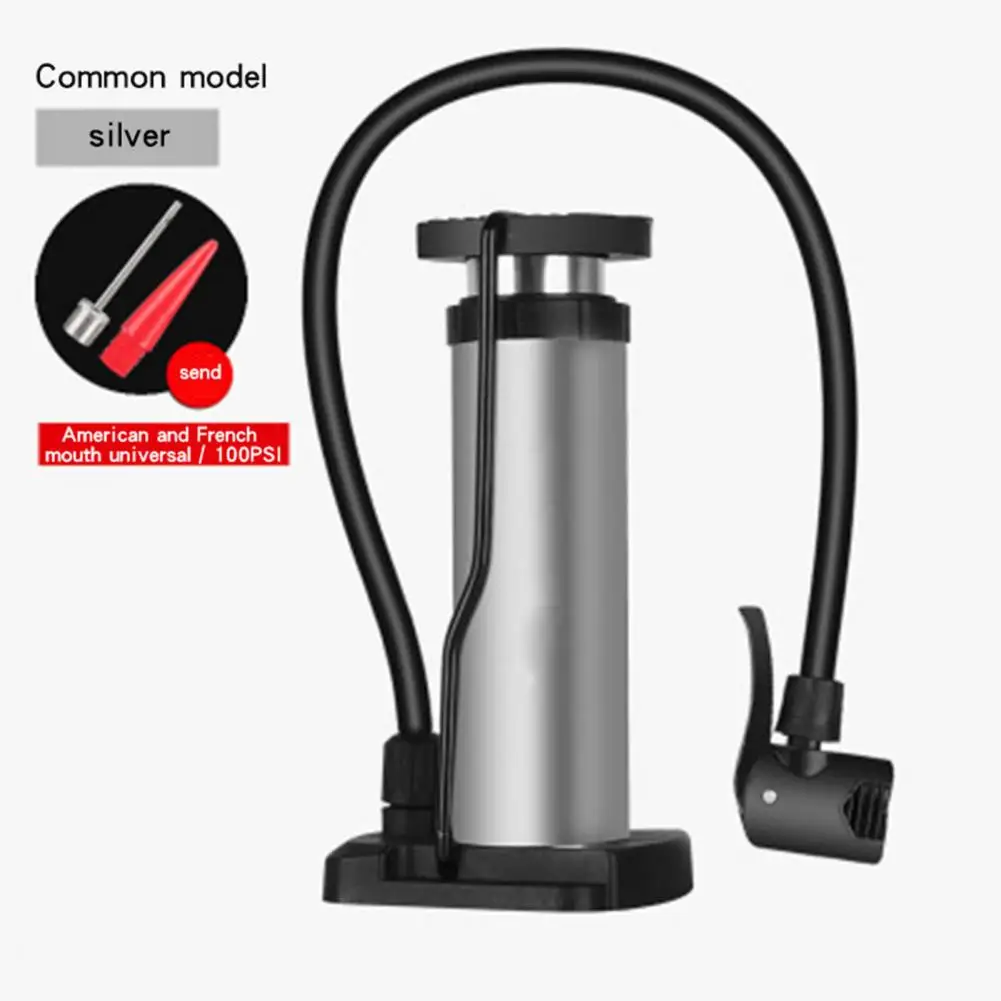 Mini Bike Pump Practical Compact Size Aluminum Alloy Foot Activated Bike Pump Bicycle Tire Inflator Bike Accessories
Mini Bike Pump Practical Compact Size Aluminum Alloy Foot Activated Bike Pump Bicycle Tire Inflator Bike Accessories