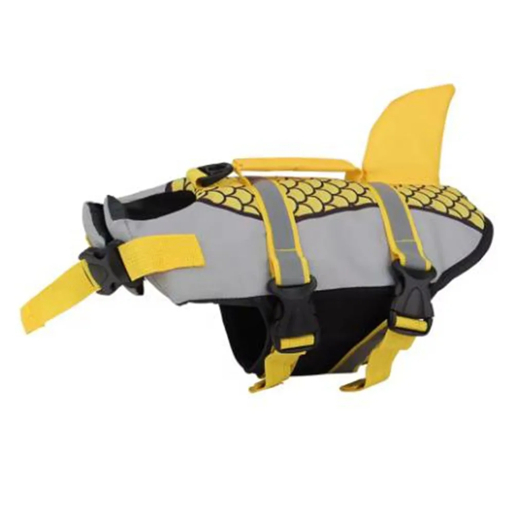 Reflective Shark Dog Life Jacket Enhanced Buoyancy Anti-Crack Dog Swimsuit with Handle Waterproof Dogs Swimming Clothes
Reflective Shark Dog Life Jacket Enhanced Buoyancy Anti-Crack Dog Swimsuit with Handle Waterproof Dogs Swimming Clothes