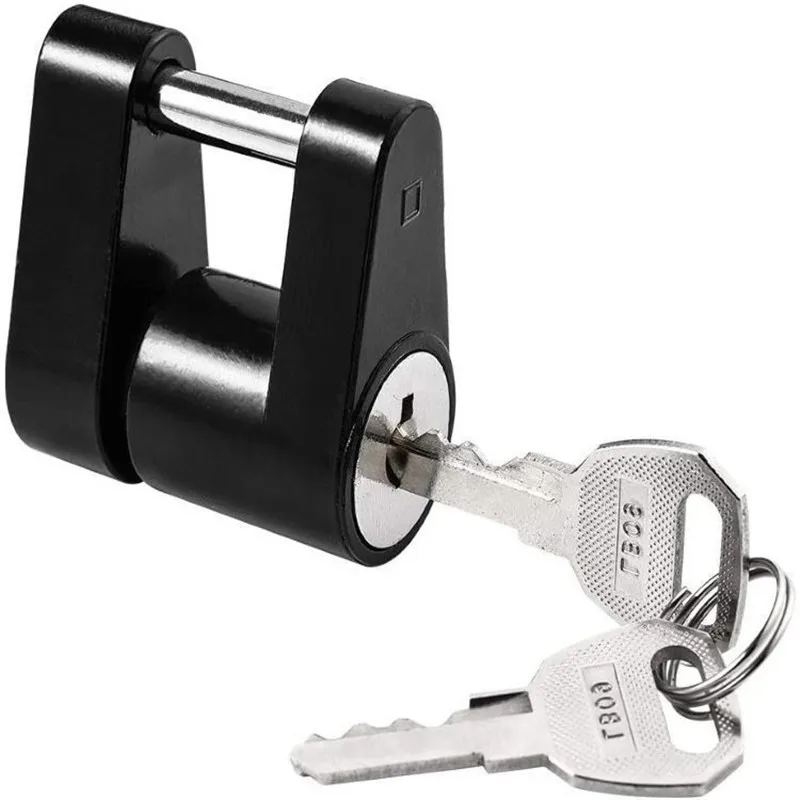 1/4" Zinc Alloy Small Trailer Lockstitch Trailer Hitch Coupler Lock For Locking Hauling Security Towing Tow Bar
1/4" Zinc Alloy Small Trailer Lockstitch Trailer Hitch Coupler Lock For Locking Hauling Security Towing Tow Bar