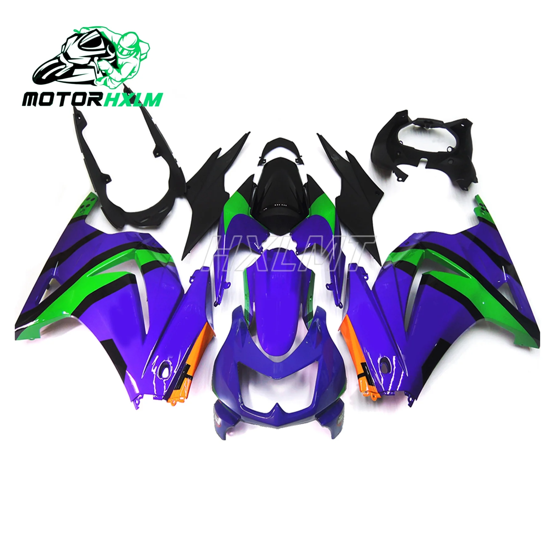 Glossy Green Fairing For KAWASAKI NINJA250 EX250 2008-08-2009-09-2010-10-2011-10-2012-12
Glossy Green Fairing For KAWASAKI NINJA250 EX250 2008-08-2009-09-2010-10-2011-10-2012-12