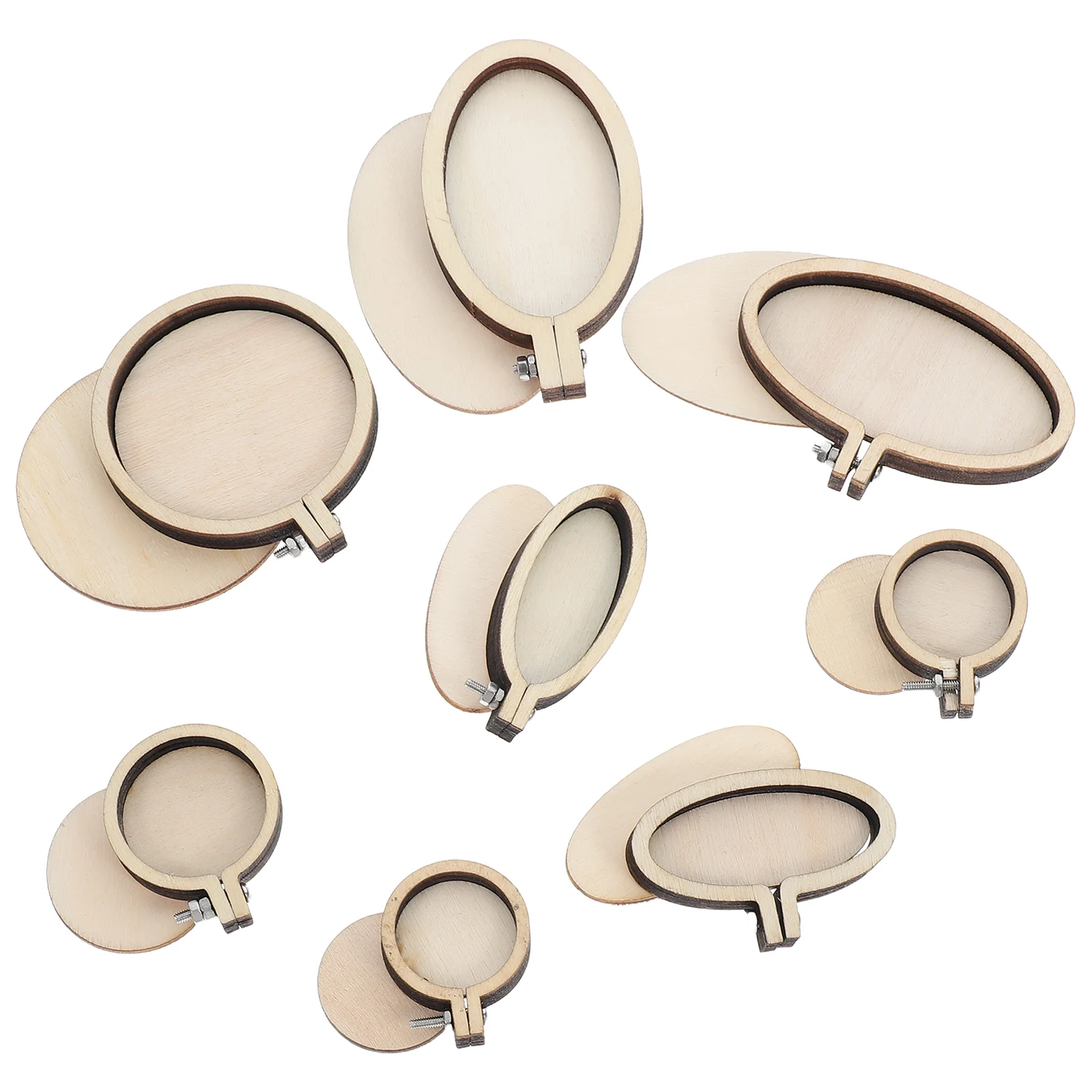 8 Pcs Mini Embroidery Cross Kits Fixing Frame Smooth Eco Friendly Wood Refined Grinding Hand Made Gifts Exquisite
8 Pcs Mini Embroidery Cross Kits Fixing Frame Smooth Eco Friendly Wood Refined Grinding Hand Made Gifts Exquisite