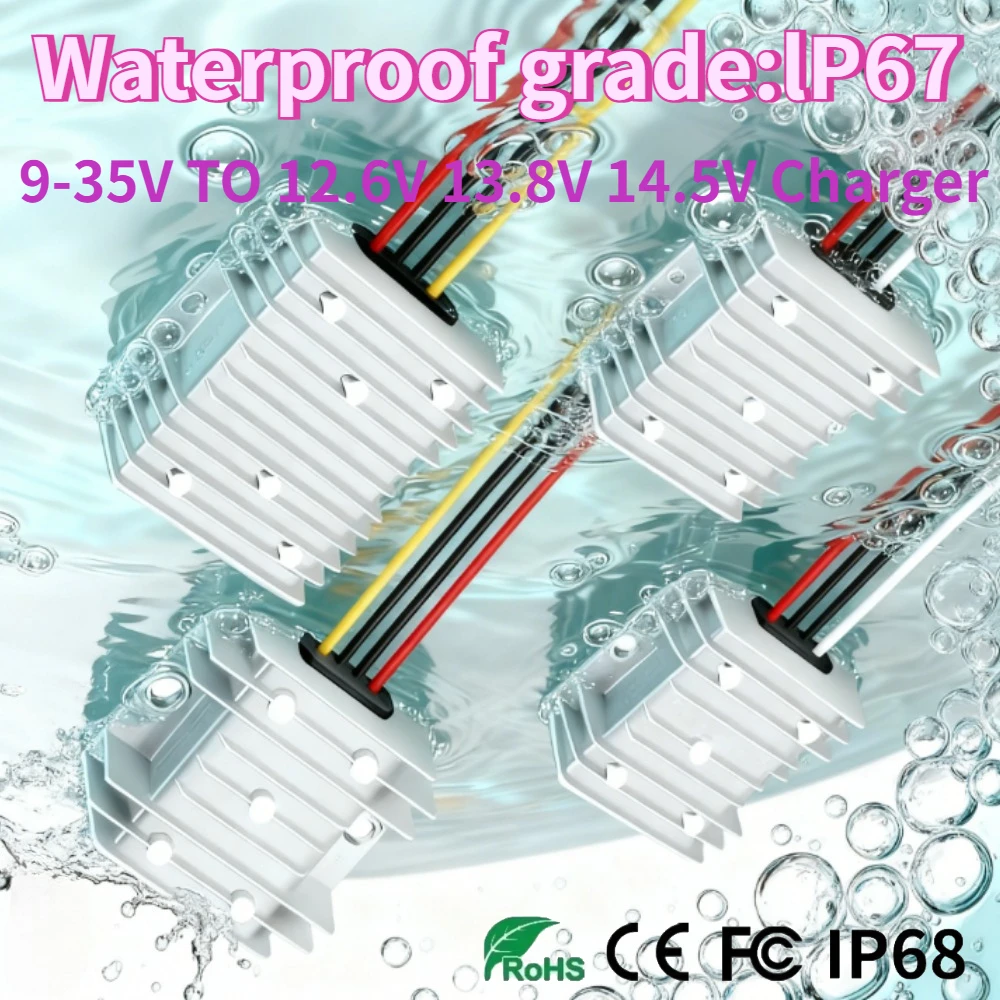 9-35V TO 12.6V 13.8V 14.5V 5A-25A Battery Charger Constant Current Voltage Regulator CC Ternary Phosphate High Power Stabilizer
9-35V TO 12.6V 13.8V 14.5V 5A-25A Battery Charger Constant Current Voltage Regulator CC Ternary Phosphate High Power Stabilizer