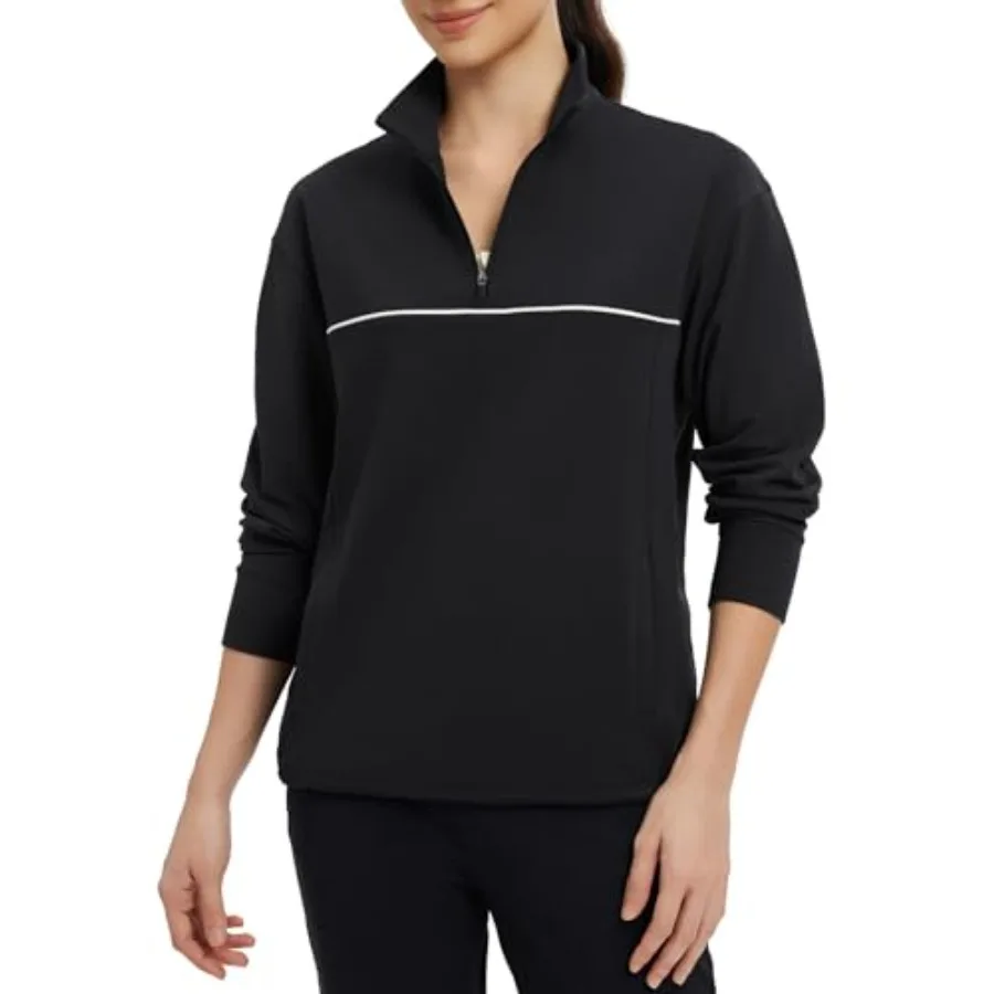 baleaf Women's Fleece Golf Pullover Half Zip Running Jacket Thermal Shirts Winter Cold Weather Gear Water Resistant
baleaf Women's Fleece Golf Pullover Half Zip Running Jacket Thermal Shirts Winter Cold Weather Gear Water Resistant