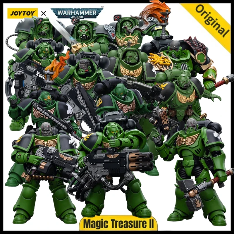 JOYTOY 1/18 Warhammer 40K Salamanders Adrax Agatone Terminator Game Edition Xavak Bragar Tsekgan
JOYTOY 1/18 Warhammer 40K Salamanders Adrax Agatone Terminator Game Edition Xavak Bragar Tsekgan