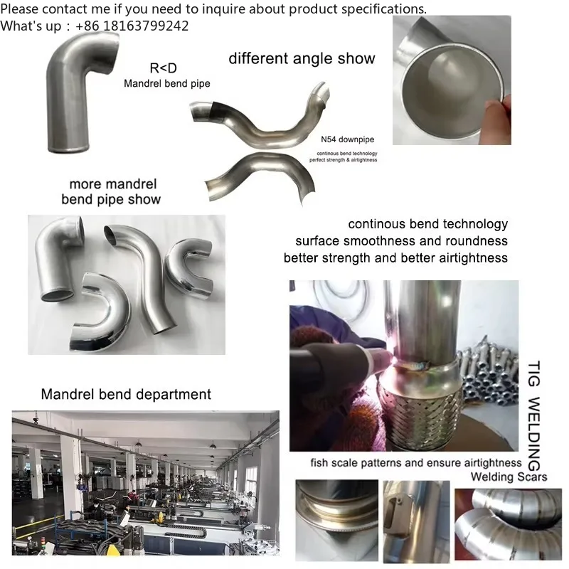 1:1 Replicate Custom Modified Ti-tanium Valvetronic Muffler air Muffler Muffler Pipe Custom Service Only
1:1 Replicate Custom Modified Ti-tanium Valvetronic Muffler air Muffler Muffler Pipe Custom Service Only