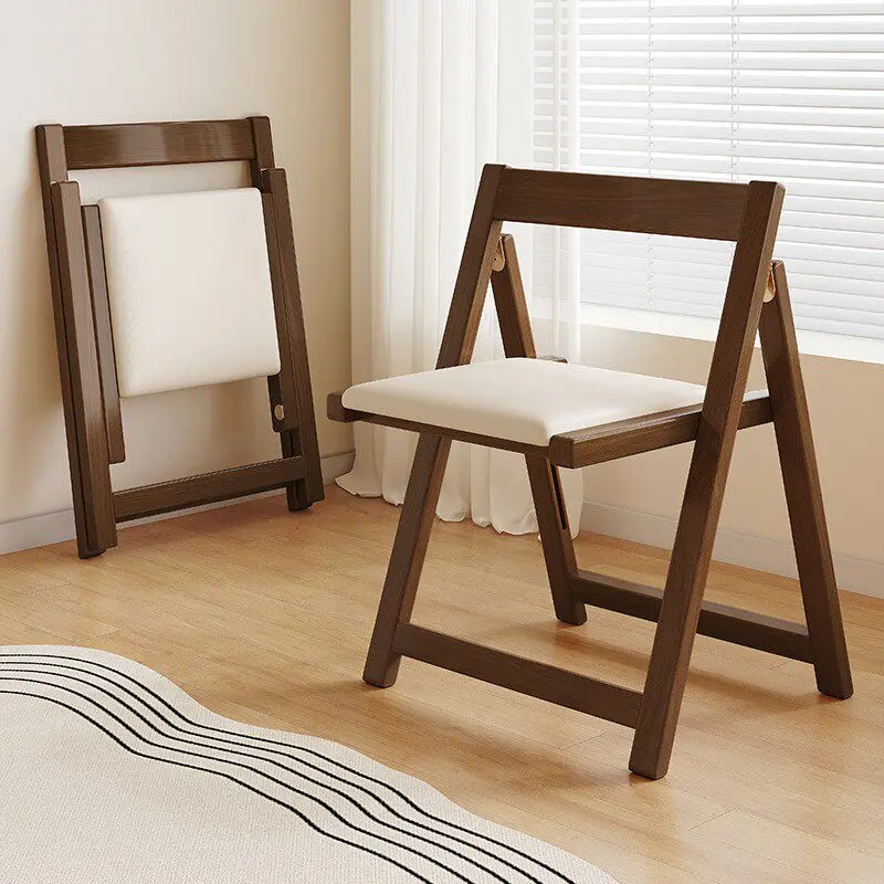 Folding Dining Chair, Solid Wood Upholstered Backrest Seat for Home Office & Meeting, Modern Minimalist Space-Saving Home Decor
Folding Dining Chair, Solid Wood Upholstered Backrest Seat for Home Office & Meeting, Modern Minimalist Space-Saving Home Decor