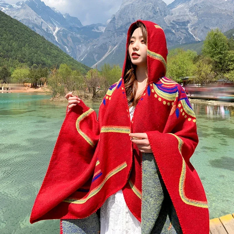 GypsyLady винтажные вязаные плащи с цветочным принтом, накидки, толстовки, женские весенне-осенние теплые пончо, накидка, праздничный этнический плащ, верхняя одежда-пончо
GypsyLady винтажные вязаные плащи с цветочным принтом, накидки, толстовки, женские весенне-осенние теплые пончо, накидка, праздничный этнический плащ, верхняя одежда-пончо