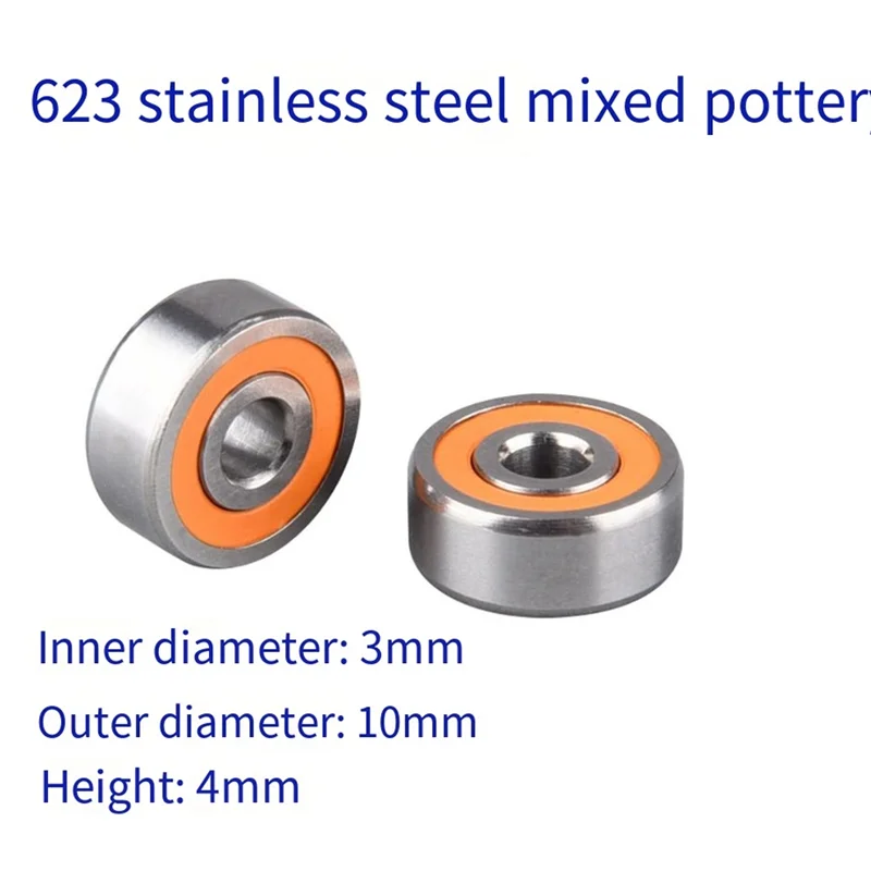 Y67A- Bearing Ball Bearing 5Pcs Lure Reel SMR103 ABEC-7 Water Drop Reel
Y67A- Bearing Ball Bearing 5Pcs Lure Reel SMR103 ABEC-7 Water Drop Reel