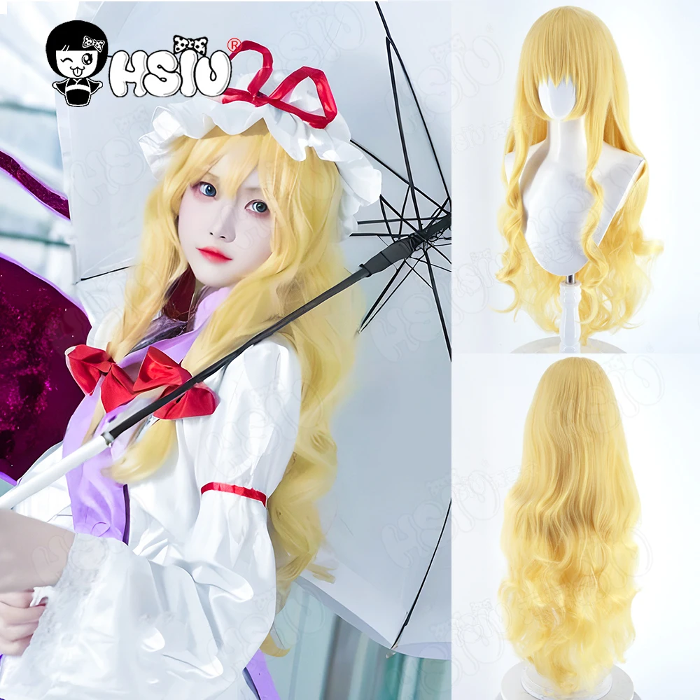Yakumo Yukari Косплей Парик Волокно синтетический парик「HSIU」80 СМ Длинный светлый вьющийся парик Игра Touhou Project Yakumo Yukari Косплей
Yakumo Yukari Косплей Парик Волокно синтетический парик「HSIU」80 СМ Длинный светлый вьющийся парик Игра Touhou Project Yakumo Yukari Косплей