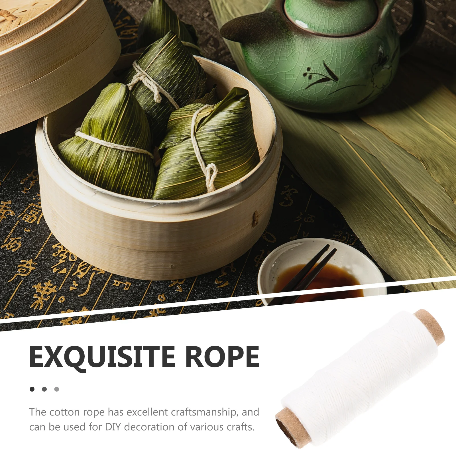 8 Rolls Premium Cotton Rope Multi-Use Craft Cord for Cooking Trussing Roasting Meat Poultry Garden Book Binding Decoration
8 Rolls Premium Cotton Rope Multi-Use Craft Cord for Cooking Trussing Roasting Meat Poultry Garden Book Binding Decoration