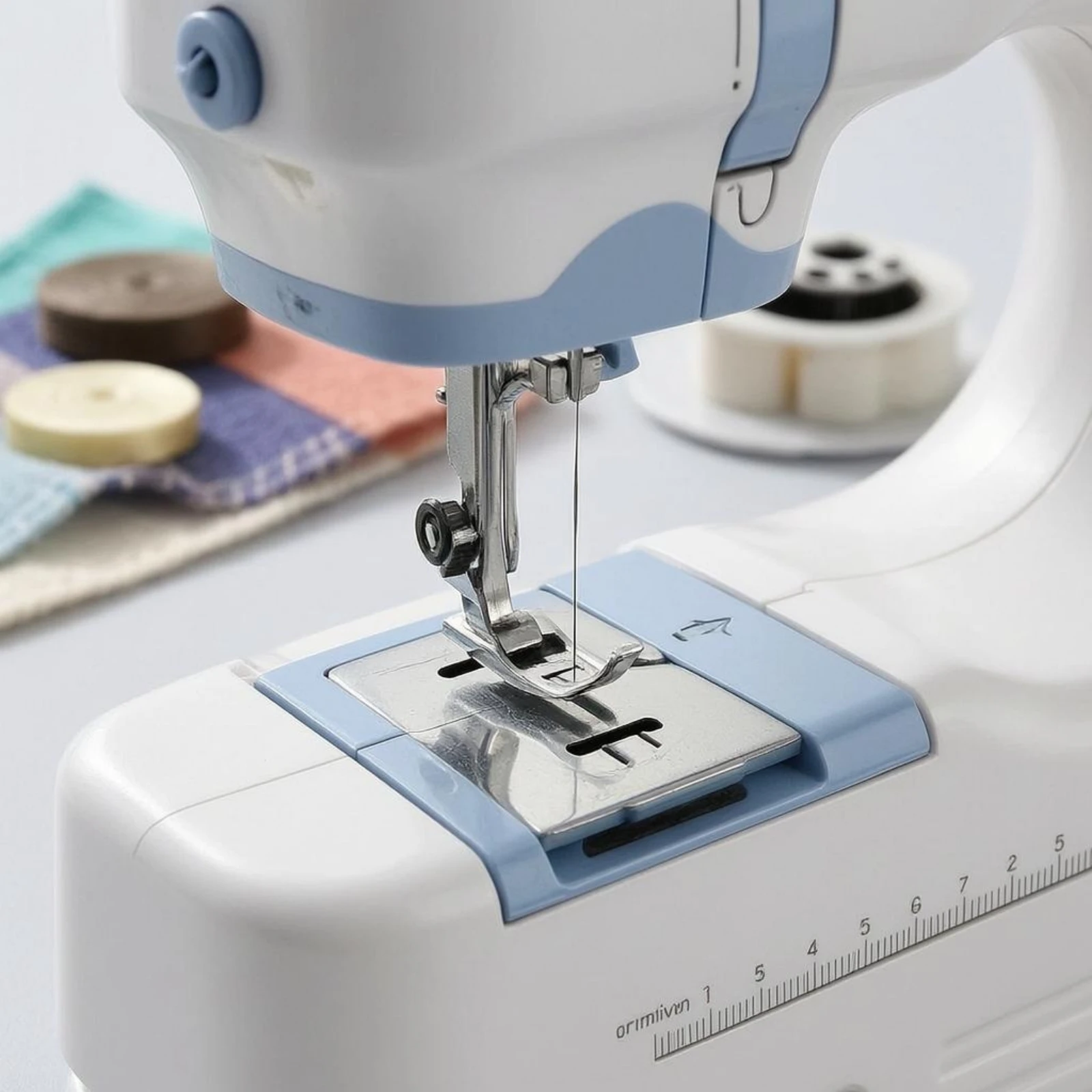 Electric Sewing Machine Stitch Selector Selector Knob Tabletop Sewing Machine Home Tool White and Blue Compact
Electric Sewing Machine Stitch Selector Selector Knob Tabletop Sewing Machine Home Tool White and Blue Compact