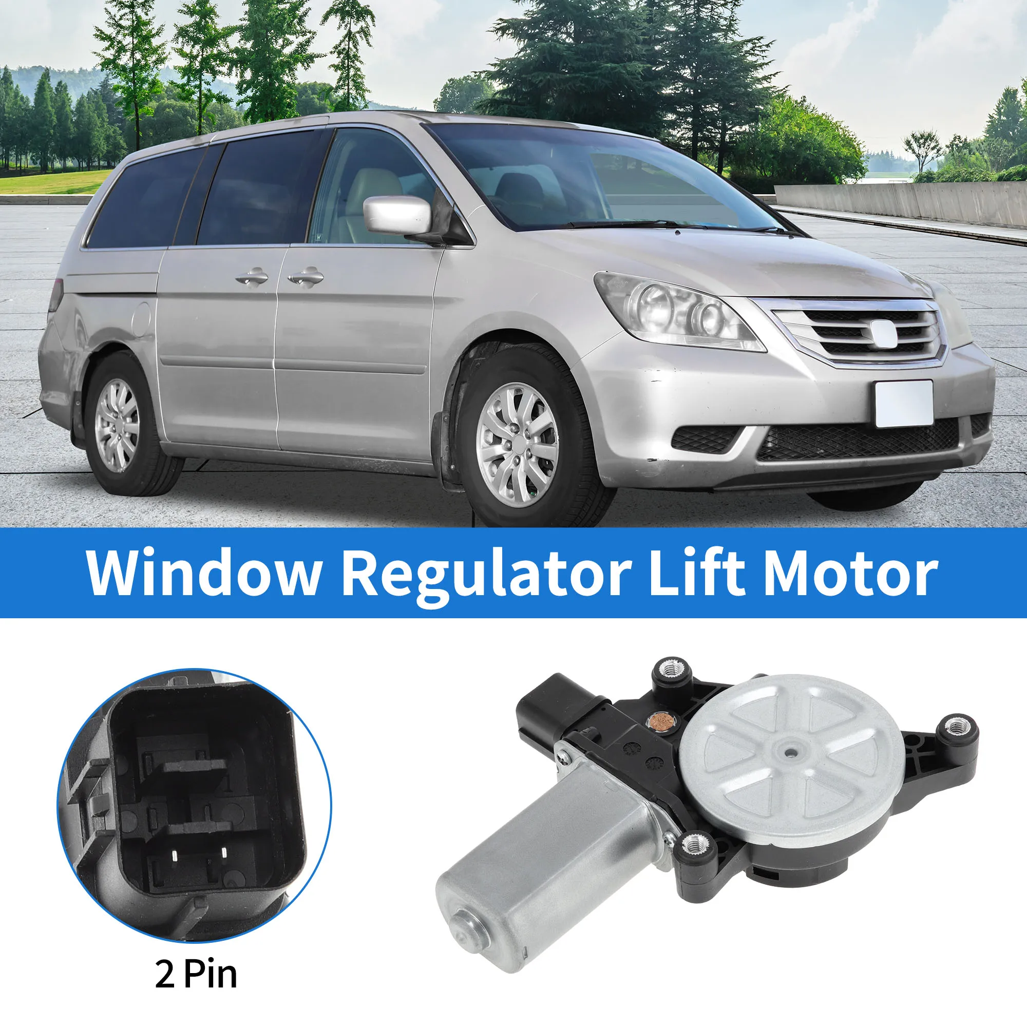 UXCELL No.742970/72750SHJA21 Power Window Regulator Lift Motor for Honda Odyssey 05-10
UXCELL No.742970/72750SHJA21 Power Window Regulator Lift Motor for Honda Odyssey 05-10