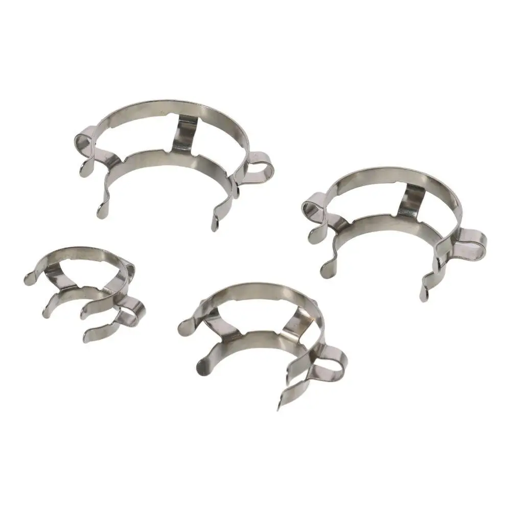 Widely Application Lab Clamp Mounting Clips Joint Clip Glass Taper Joints Laboratory Connector Steel Silver Tone
Widely Application Lab Clamp Mounting Clips Joint Clip Glass Taper Joints Laboratory Connector Steel Silver Tone