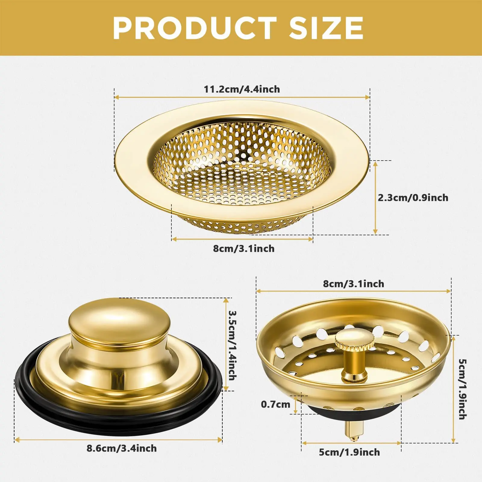 Universal Kitchen Sink Filter Vegetable Basin Sewer Filter Dishwashing Pool Leaking Screen Washing Basin Leaking Plug
Universal Kitchen Sink Filter Vegetable Basin Sewer Filter Dishwashing Pool Leaking Screen Washing Basin Leaking Plug