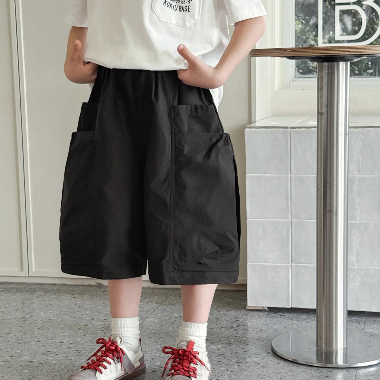 Boys Pants 2026 Spring and Summer New Children's Clothing Korean Style Boys and Girls Fashion Cool Cargo Shorts Simple
Boys Pants 2026 Spring and Summer New Children's Clothing Korean Style Boys and Girls Fashion Cool Cargo Shorts Simple