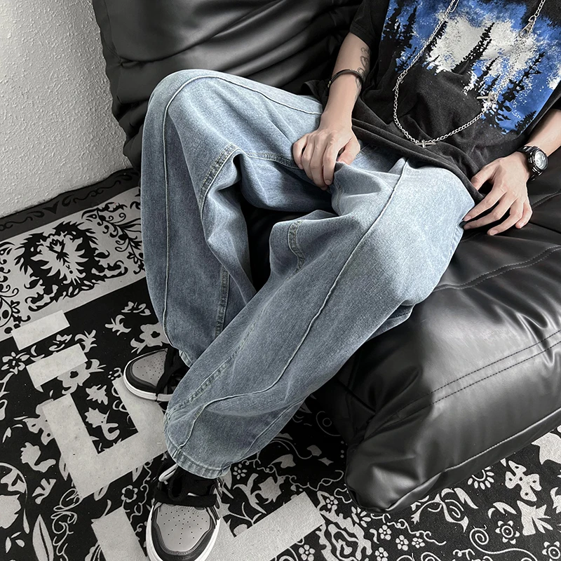 Men Korean Fashion Hot Sale Casual Men Jeans Straight Cotton High Quality Denim Pants Business Stretch Trousers Plus Size B104
Men Korean Fashion Hot Sale Casual Men Jeans Straight Cotton High Quality Denim Pants Business Stretch Trousers Plus Size B104