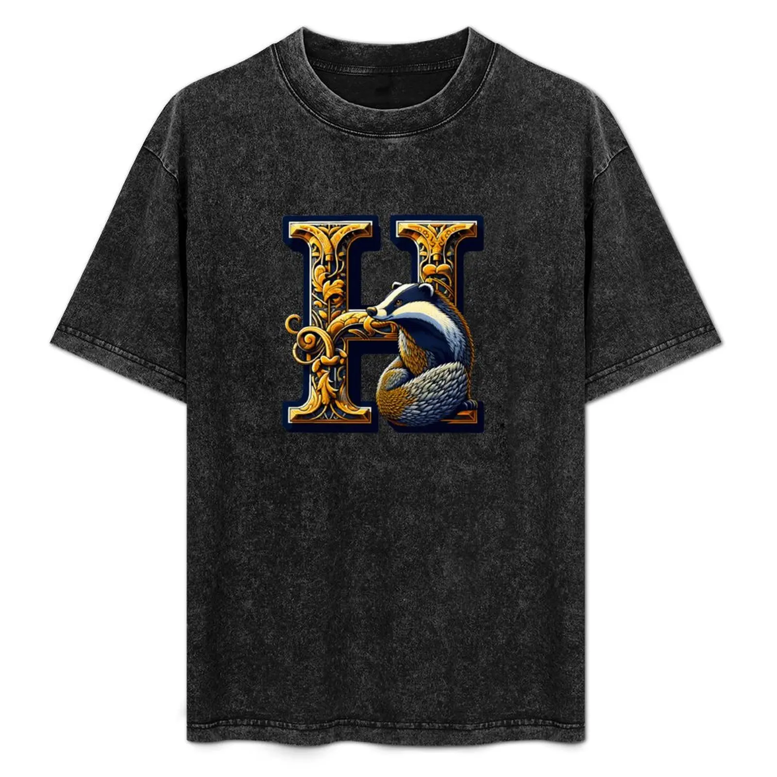 Badger and the letter H - Fantasy T-Shirt vintage anime shirt tops plus sizes mens clothes
Badger and the letter H - Fantasy T-Shirt vintage anime shirt tops plus sizes mens clothes