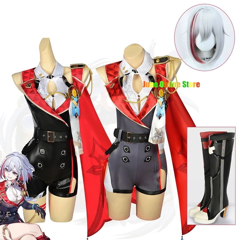 Игра Honkai Star Rail Topaz Косплей Костюм Ролевая игра Comic Con Платье Хэллоуин Парики Анимация Опора 3D ПУ сексуальный косплей
Игра Honkai Star Rail Topaz Косплей Костюм Ролевая игра Comic Con Платье Хэллоуин Парики Анимация Опора 3D ПУ сексуальный косплей