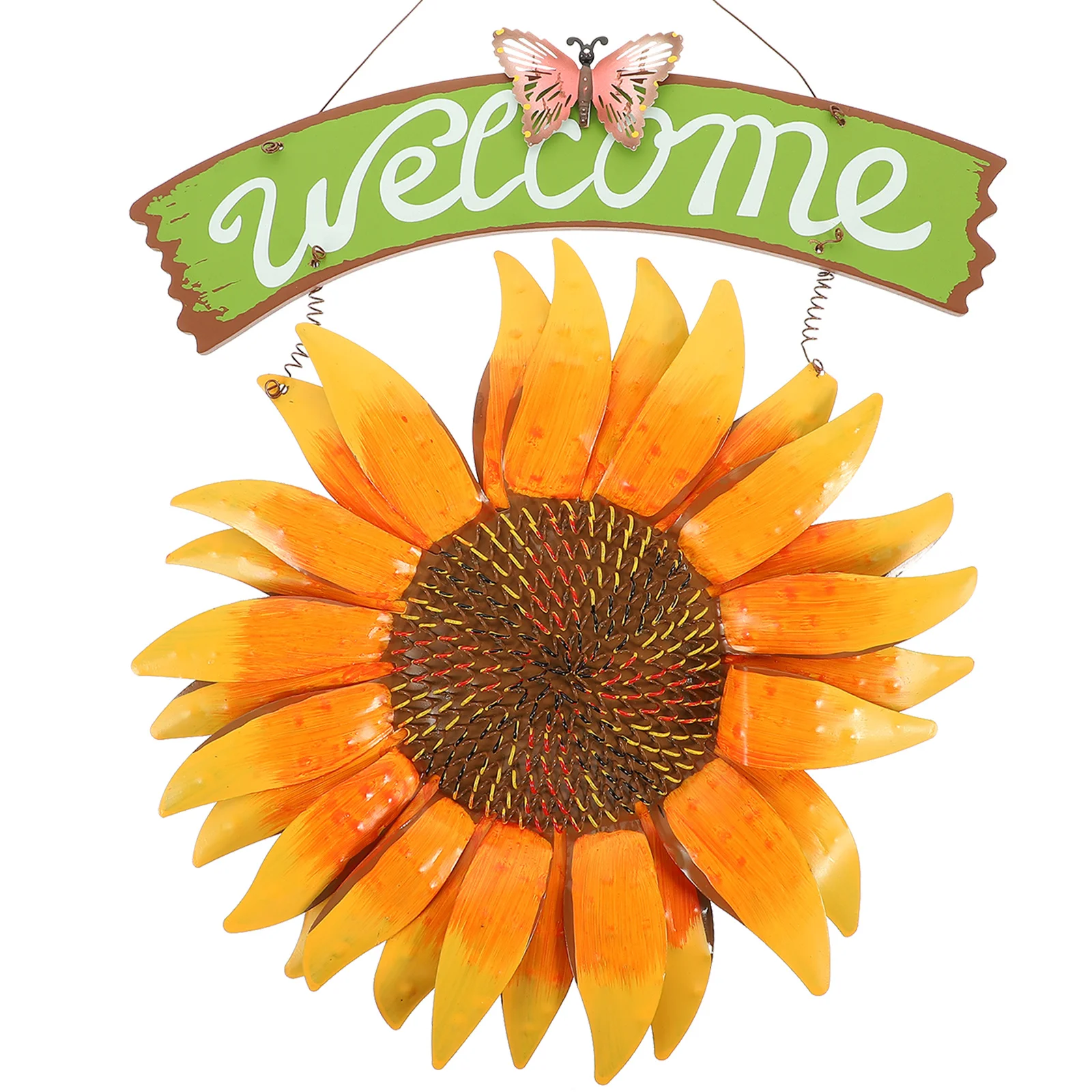 Sunflower Wall Decor Metal Welcome Sign Large Hand Painted Sunflower Garden Ornament Pastel Colors for Home Wall Hanging Porch
Sunflower Wall Decor Metal Welcome Sign Large Hand Painted Sunflower Garden Ornament Pastel Colors for Home Wall Hanging Porch