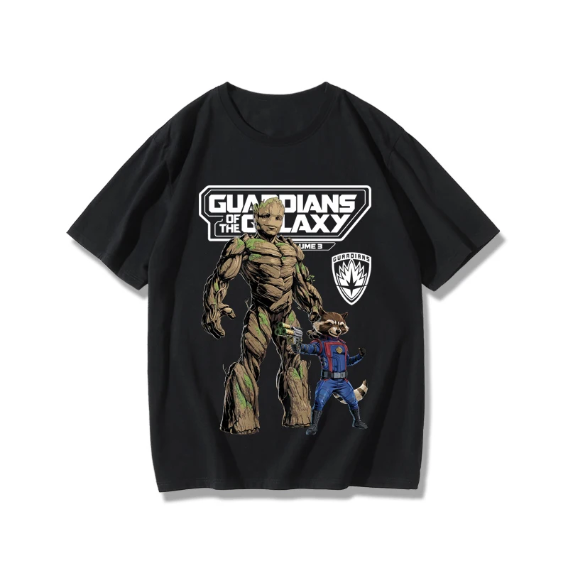 Guardians Galaxy T Shirt Groot Printing T Shirts 100% Cotton Adult Child Clothing Casual Style Streetwear Tops Loose Tees New
Guardians Galaxy T Shirt Groot Printing T Shirts 100% Cotton Adult Child Clothing Casual Style Streetwear Tops Loose Tees New