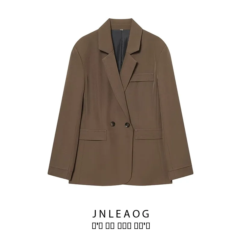 Женский костюм JNLEAOG, двубортный, универсальный дизайн, с наплечниками, осенний, новый, деловой, повседневный, длинный рукав, полиэстер
Женский костюм JNLEAOG, двубортный, универсальный дизайн, с наплечниками, осенний, новый, деловой, повседневный, длинный рукав, полиэстер