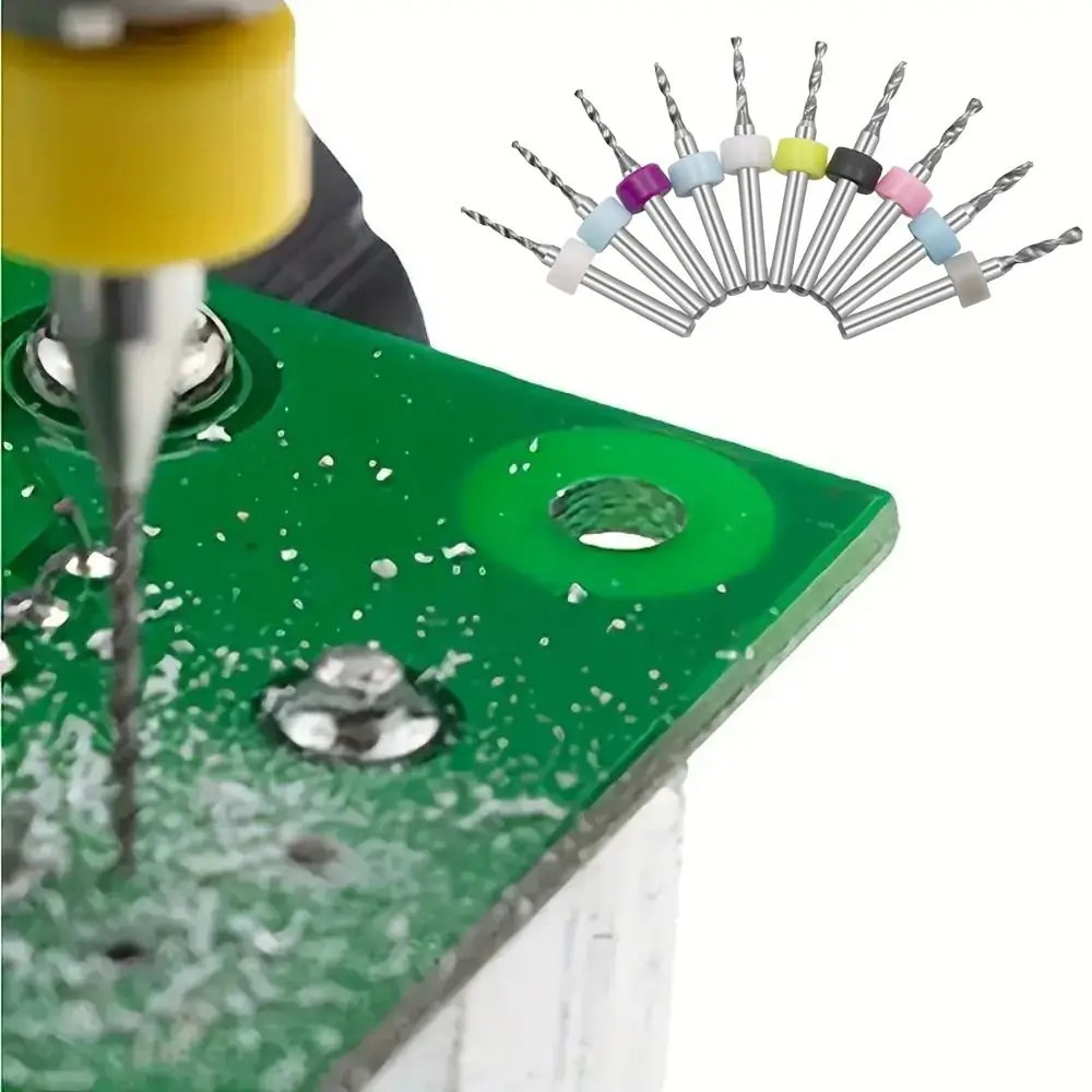 Drill Bits Machine Carbide PCB Drill Bits Tungsten Steel Convenient CNC Drilling Bit Set Silver High Quality Twist Bits Home
Drill Bits Machine Carbide PCB Drill Bits Tungsten Steel Convenient CNC Drilling Bit Set Silver High Quality Twist Bits Home