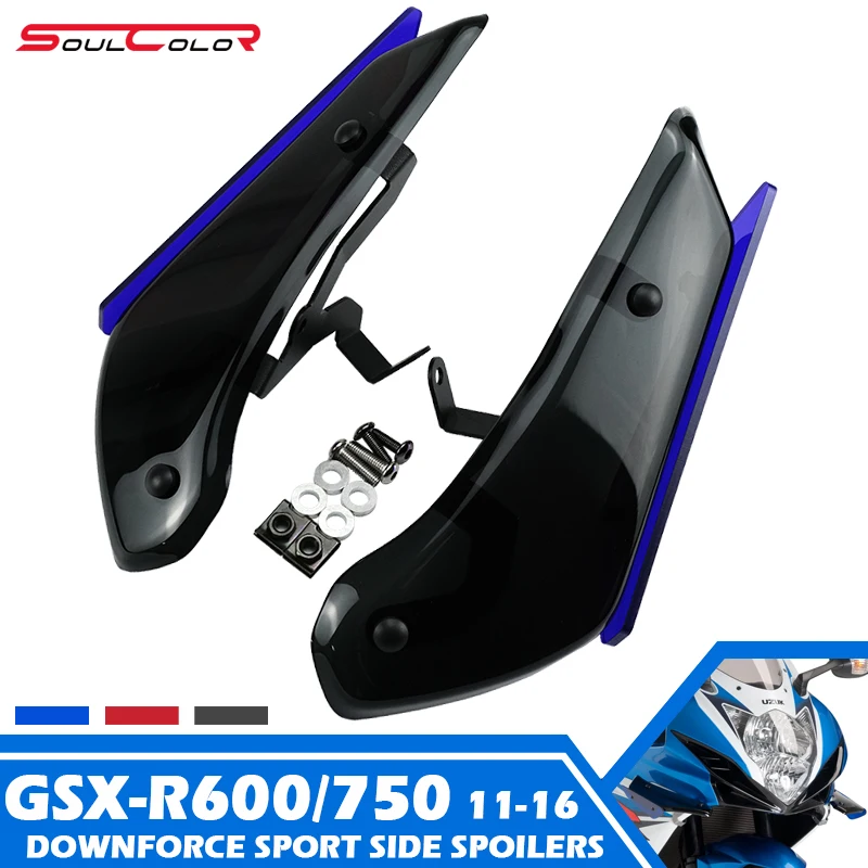 Downforce Sport Side Spoilers Aerodynamic Wing Deflector Fits For GSXR 600 750 2011 2012 2013 2014 2015 2016 gsxr600 gsxr750 K11
Downforce Sport Side Spoilers Aerodynamic Wing Deflector Fits For GSXR 600 750 2011 2012 2013 2014 2015 2016 gsxr600 gsxr750 K11