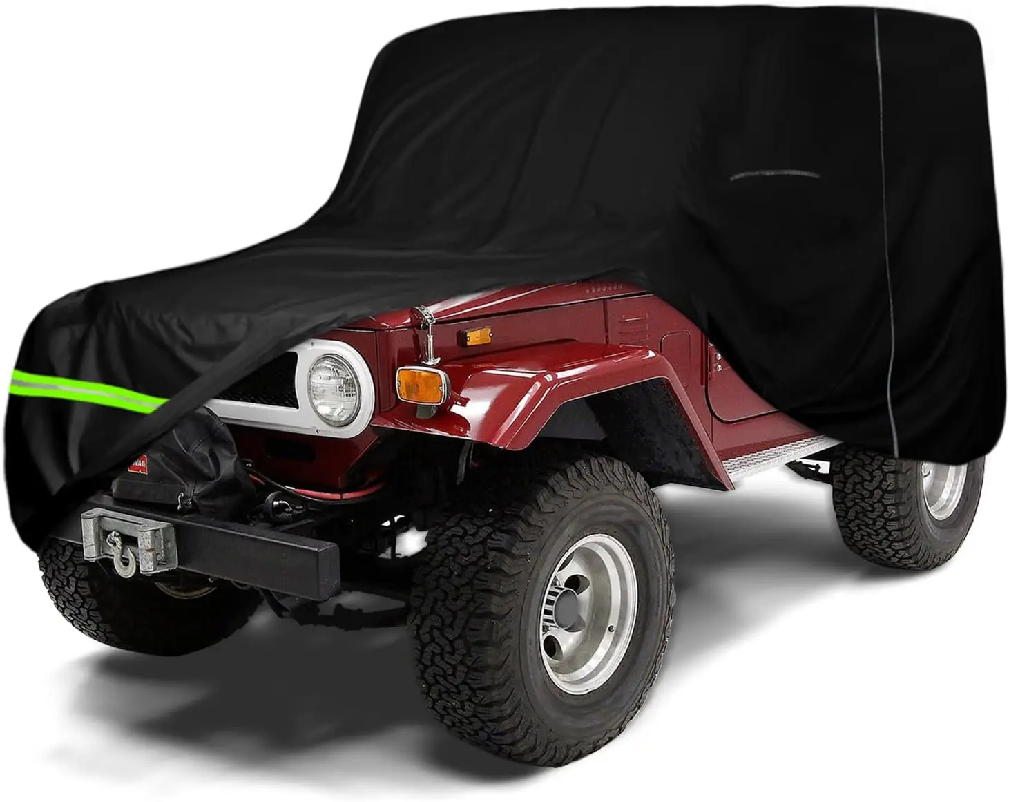Водонепроницаемый всепогодный чехол для классического Toyota Land Cruiser FJ Series с дверцей на молнии и замком
Водонепроницаемый всепогодный чехол для классического Toyota Land Cruiser FJ Series с дверцей на молнии и замком