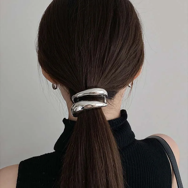 2025 New Fashion Metal Double-layer Hair Bands Hairpin for Women Vintage Gold Color Ponytail Holder Hairpin Hair Accessories
2025 New Fashion Metal Double-layer Hair Bands Hairpin for Women Vintage Gold Color Ponytail Holder Hairpin Hair Accessories