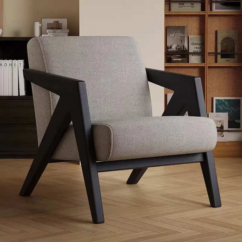 Home Furniture Chair, Lounge Chair, Solid Wood, Bedroom, Single, Sofa Chair, Living Room, Balcony, Home, Sofa
Home Furniture Chair, Lounge Chair, Solid Wood, Bedroom, Single, Sofa Chair, Living Room, Balcony, Home, Sofa