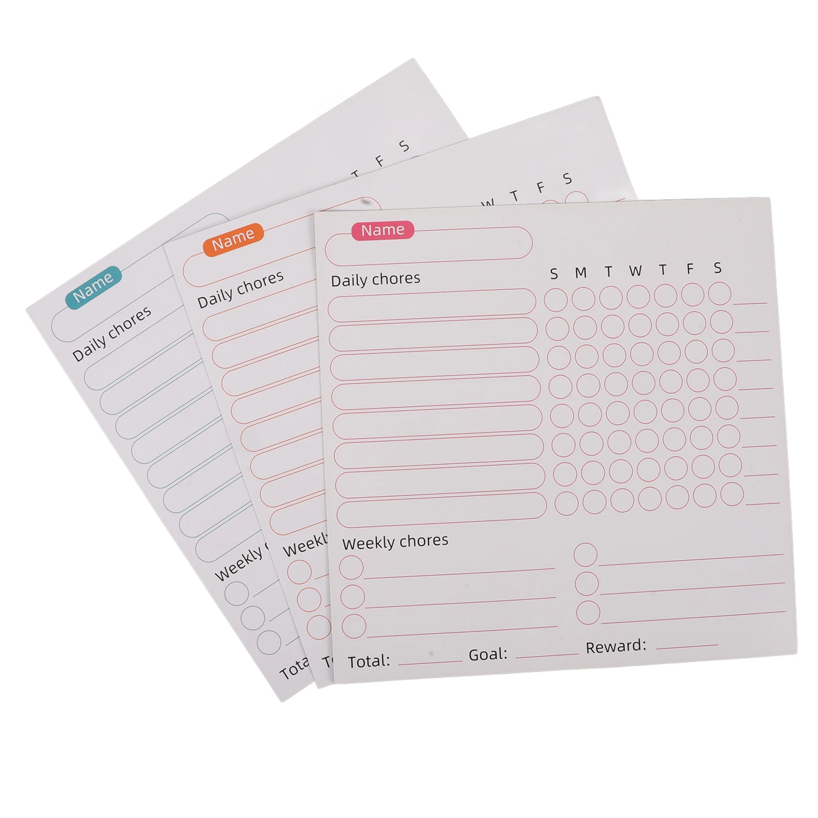 3pcs Responsibility Charts Chore Chart Dry Erase Board Weekly Planner Magnetic Fridge Chore List Kids Teens Homeschool Supplies
3pcs Responsibility Charts Chore Chart Dry Erase Board Weekly Planner Magnetic Fridge Chore List Kids Teens Homeschool Supplies