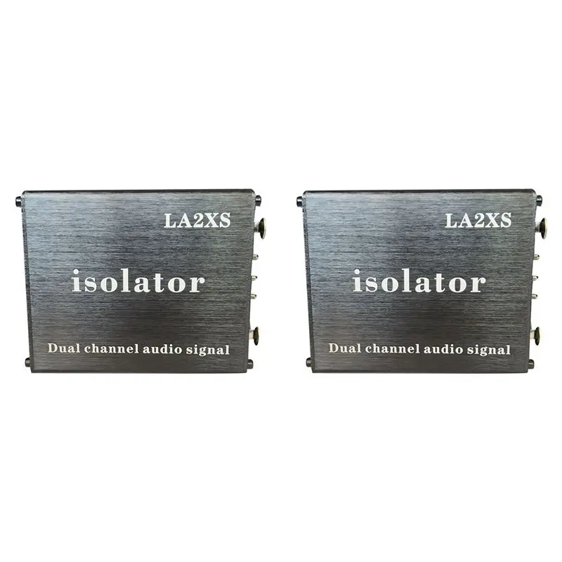 2Pcs Audio Isolator Noise Reduction Filter Eliminates Current Noise Dual-Channel 6.5 XLR Mixer Audio Isolator LA2XS
2Pcs Audio Isolator Noise Reduction Filter Eliminates Current Noise Dual-Channel 6.5 XLR Mixer Audio Isolator LA2XS