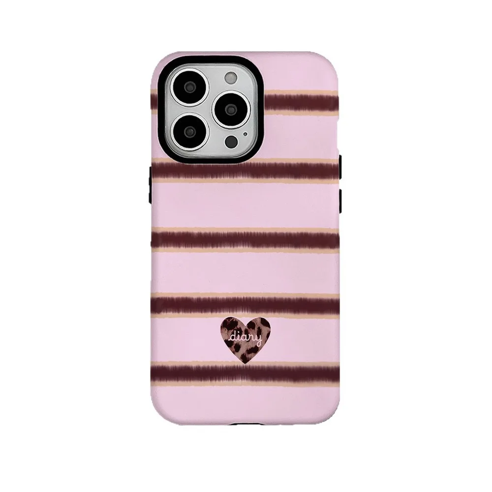 Ins Korean Pink Striped Heart Case for IPHONE 16ProMax 15 14 13 12 11 PRO Plus XR XS Acrylic TPU Two in One Magnetic Phone Cases
Ins Korean Pink Striped Heart Case for IPHONE 16ProMax 15 14 13 12 11 PRO Plus XR XS Acrylic TPU Two in One Magnetic Phone Cases