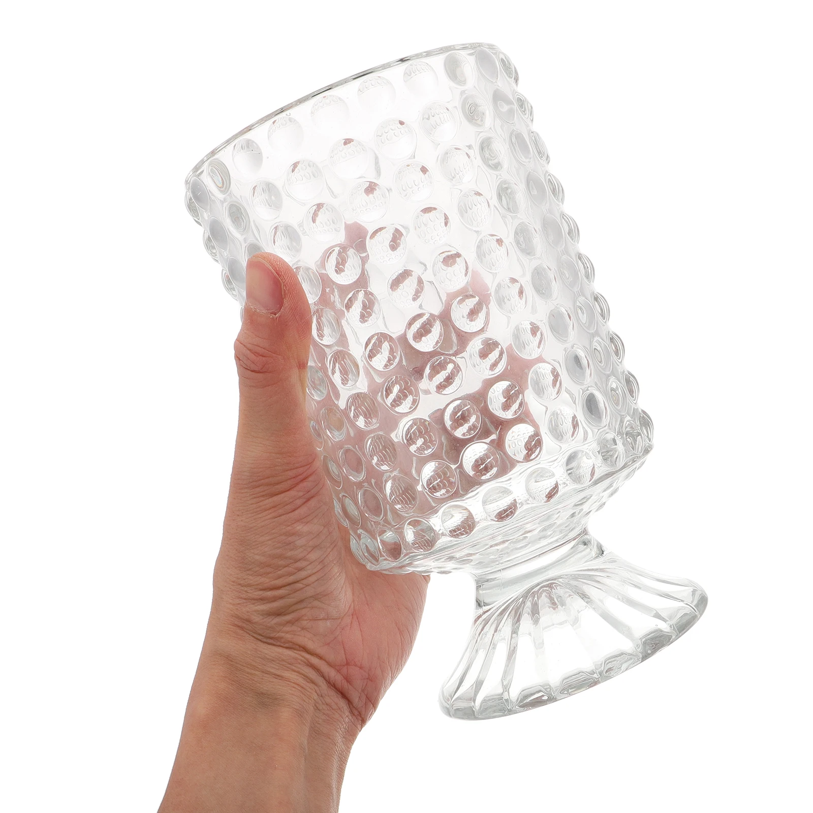 Creative Pedestal Clear Glass Vase European Thickened Transparent Flower Arranging Vase Dining Table Office Wedding Centerpiece
Creative Pedestal Clear Glass Vase European Thickened Transparent Flower Arranging Vase Dining Table Office Wedding Centerpiece