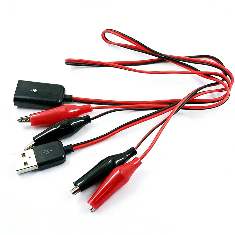 1PCS USB Alligator clips Crocodile wire Male/female to USB tester Detector DC Voltage meter ammeter capacity power meter
1PCS USB Alligator clips Crocodile wire Male/female to USB tester Detector DC Voltage meter ammeter capacity power meter