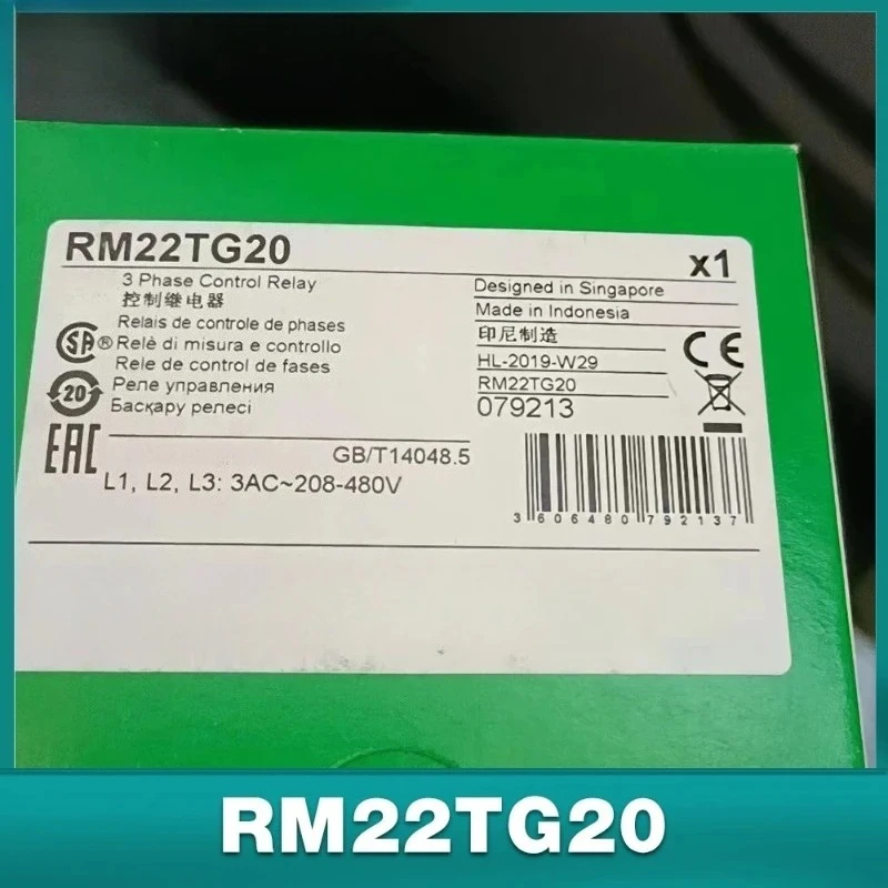Brand New Original RM22TG20 Control Relay Fast Delivery
Brand New Original RM22TG20 Control Relay Fast Delivery
