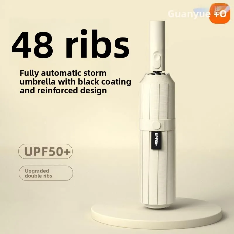 Automatic Car Mounted Black Glue Umbrella Women's Sun Rain Dual Purpose UV Protection Sunshade Umbrella Reinforced Windproof
Automatic Car Mounted Black Glue Umbrella Women's Sun Rain Dual Purpose UV Protection Sunshade Umbrella Reinforced Windproof