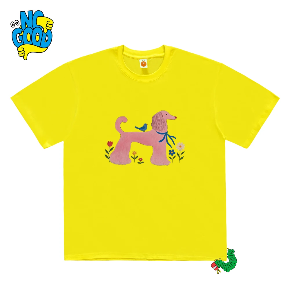 Creative Short Sleeve T-Shirt Simple Versatile Cotton Summer Casual round Neck Cartoon Print Unisex Fashionable Shop Treasure
Creative Short Sleeve T-Shirt Simple Versatile Cotton Summer Casual round Neck Cartoon Print Unisex Fashionable Shop Treasure