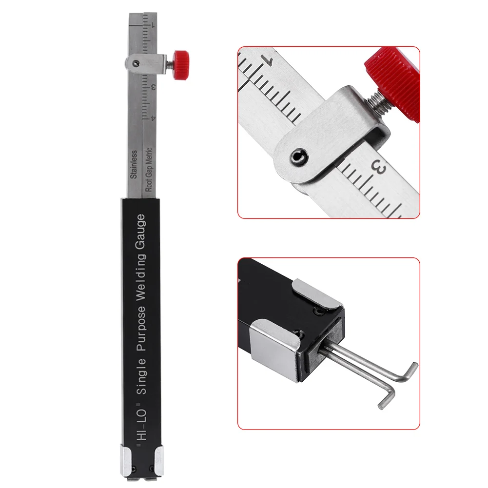 Pipe Gauge Welding Measure Tool Steel Internal Single Purpose Welding Gauge Root Gap Misalignment Inspection Gage 0-4MM
Pipe Gauge Welding Measure Tool Steel Internal Single Purpose Welding Gauge Root Gap Misalignment Inspection Gage 0-4MM